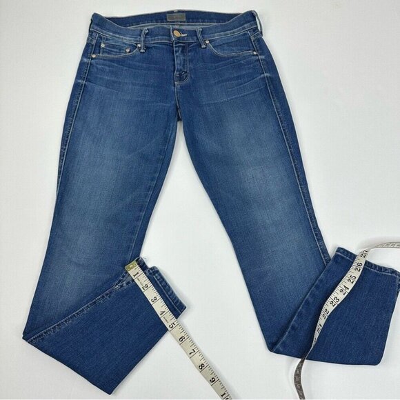 Mother Women's The Vamp Spiked Heels to Tractor Wheels Designer Jeans W25-28/L28 - Picture 11 of 11